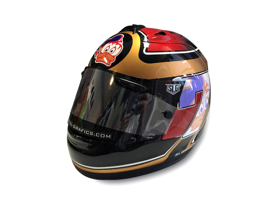 barry sheene arai helmet