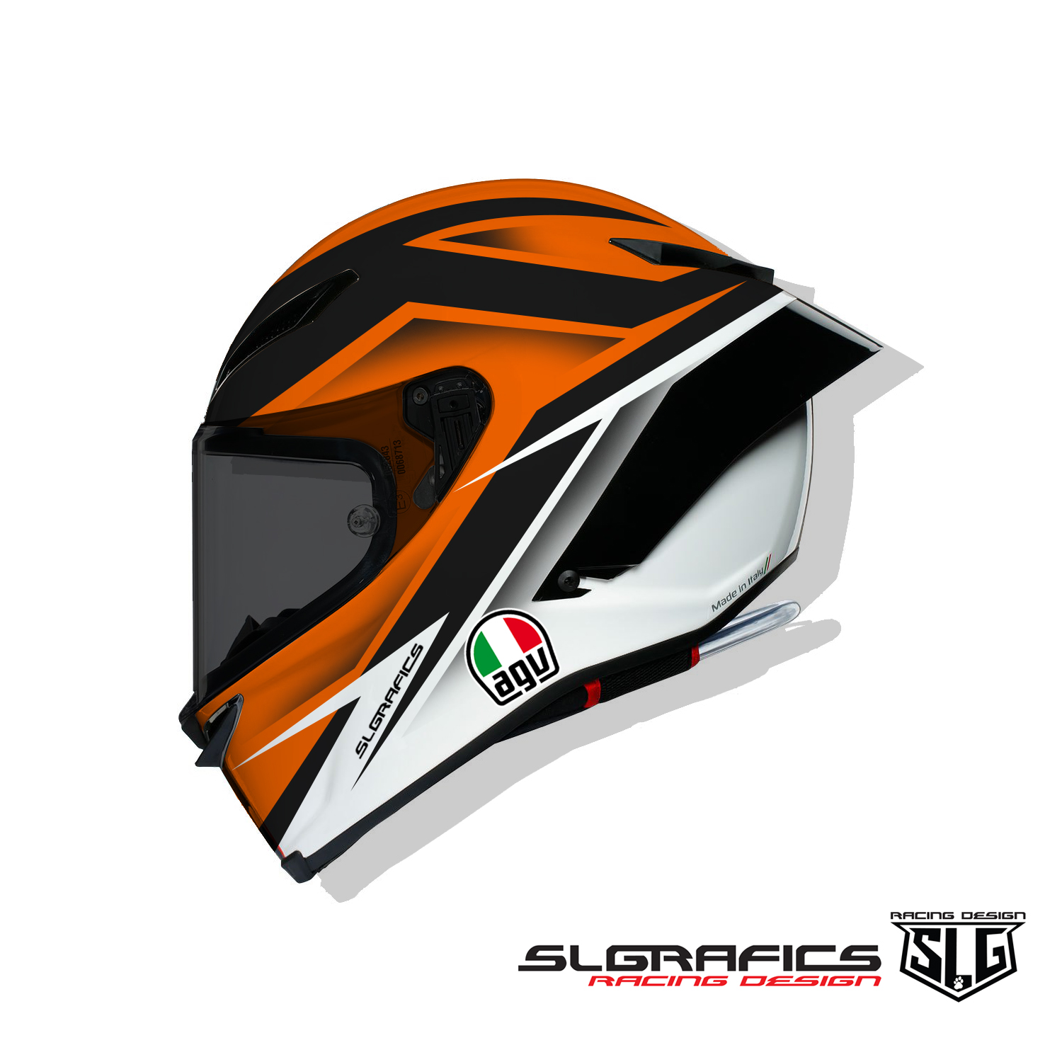 AGV Pista GPRR Ratio – SLGrafics – Helmet design, Helmet painting